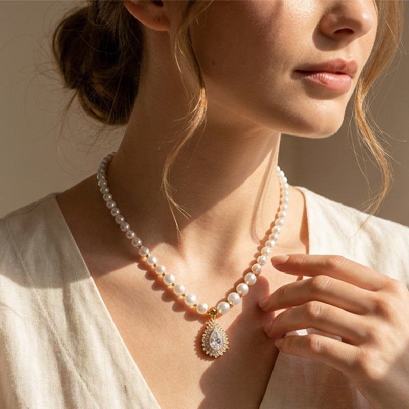 üì¢üì¢40% OFF !! ‚è∞Women‚Äôs Vintage Style Pearl Necklace