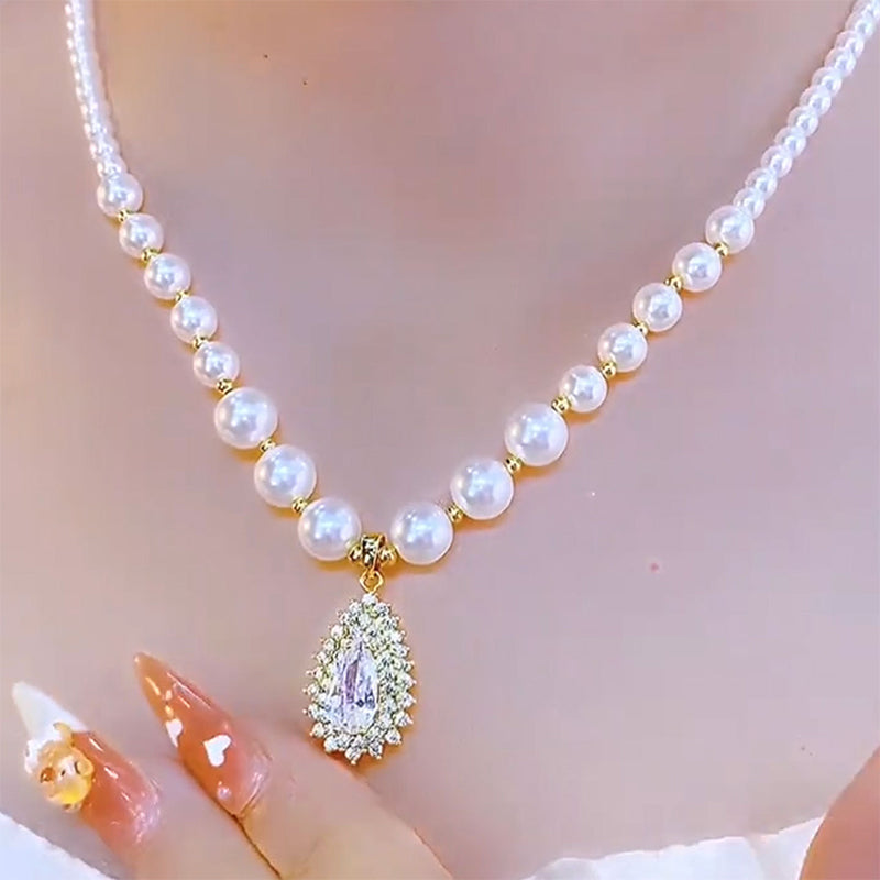 üì¢üì¢40% OFF !! ‚è∞Women‚Äôs Vintage Style Pearl Necklace