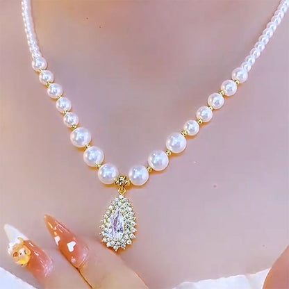 üì¢üì¢40% OFF !! ‚è∞Women‚Äôs Vintage Style Pearl Necklace
