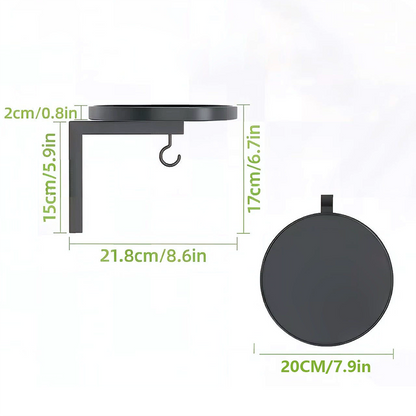 Wall-Mounted Metal Bird Bath ‚Äì Antique Bronze Finish üê¶üõÅüß±üè°