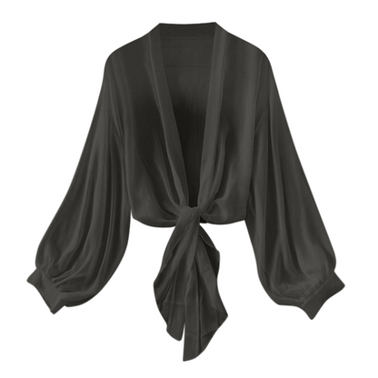 üì¢üì¢40% OFF !! ‚è∞Women's Lightweight Chiffon Tie-Front Cardigan