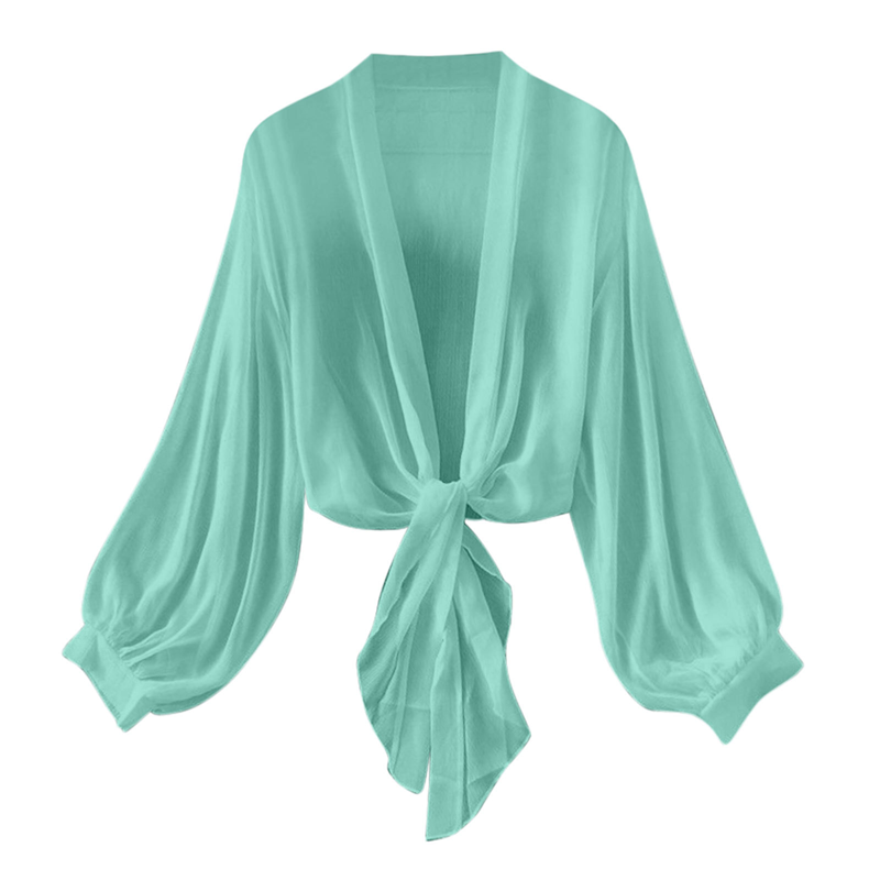 üì¢üì¢40% OFF !! ‚è∞Women's Lightweight Chiffon Tie-Front Cardigan