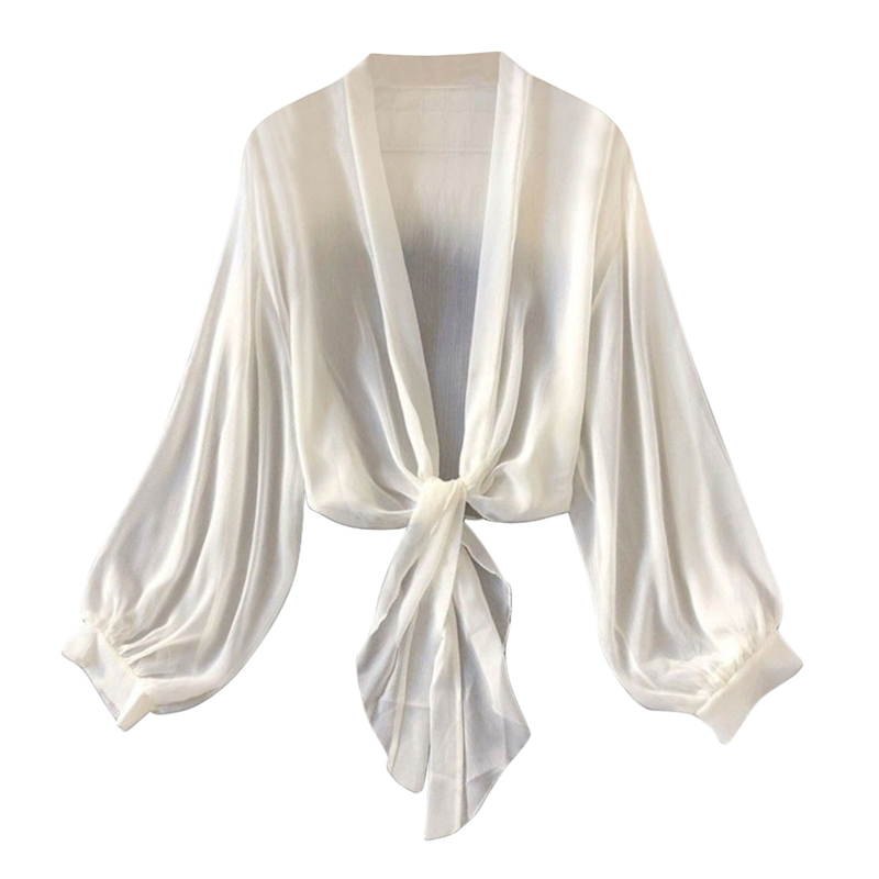 üì¢üì¢40% OFF !! ‚è∞Women's Lightweight Chiffon Tie-Front Cardigan
