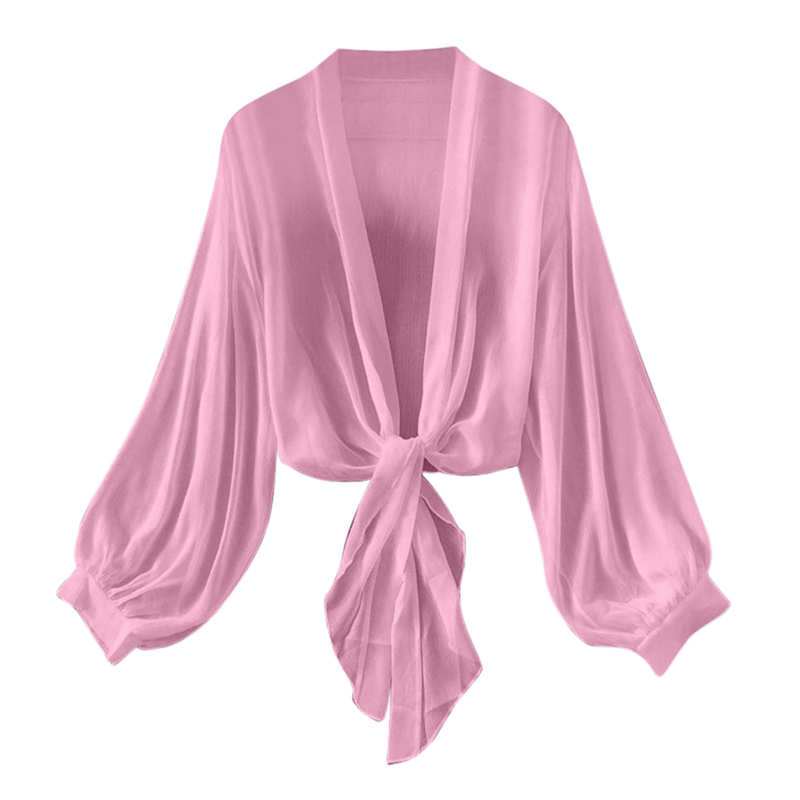 üì¢üì¢40% OFF !! ‚è∞Women's Lightweight Chiffon Tie-Front Cardigan