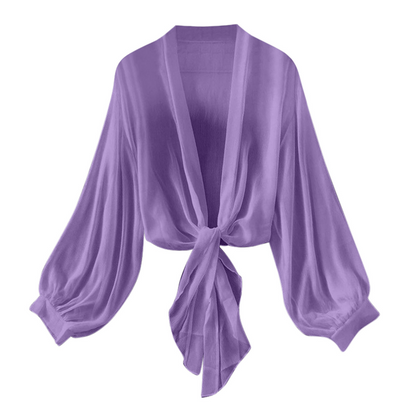 üì¢üì¢40% OFF !! ‚è∞Women's Lightweight Chiffon Tie-Front Cardigan