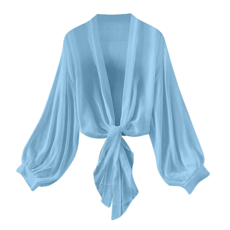 üì¢üì¢40% OFF !! ‚è∞Women's Lightweight Chiffon Tie-Front Cardigan