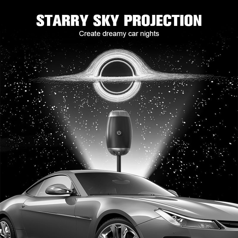 üåü USB CAR STARRY SKY PROJECTION LAMP ‚Äî Plug & Play | Adjustable Angle | Romantic Ambient Light ‚ú®