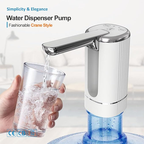 üè† Automatic dispenser pump ‚Äì multifunctional, silent & perfect for home, office, summer cottage & camping, fits most standard bottles üåø