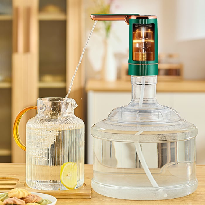 üè† Automatic dispenser pump ‚Äì multifunctional, silent & perfect for home, office, summer cottage & camping, fits most standard bottles üåø