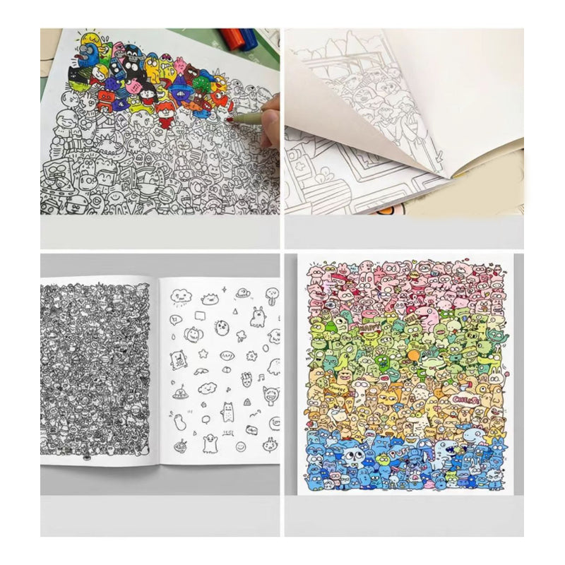 Creative Doodle Art Coloring Book üñåÔ∏èüìñ