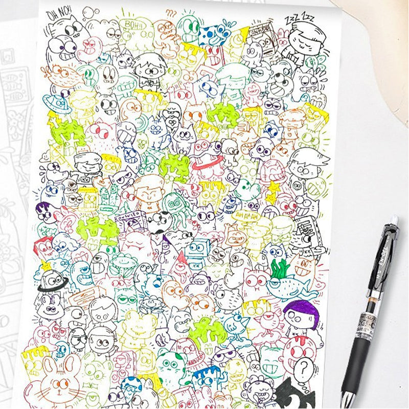 Creative Doodle Art Coloring Book üñåÔ∏èüìñ