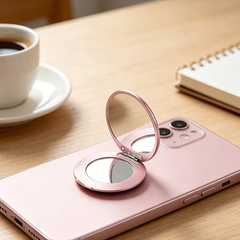 Magnetic Phone Stand with MIni  Mirror üíï