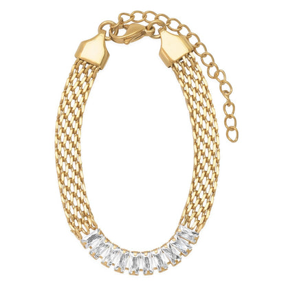 Art Deco Baguette Bracelet