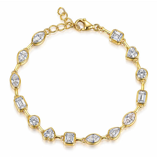 CZ Tennis Bracelet - 4–5.3mm