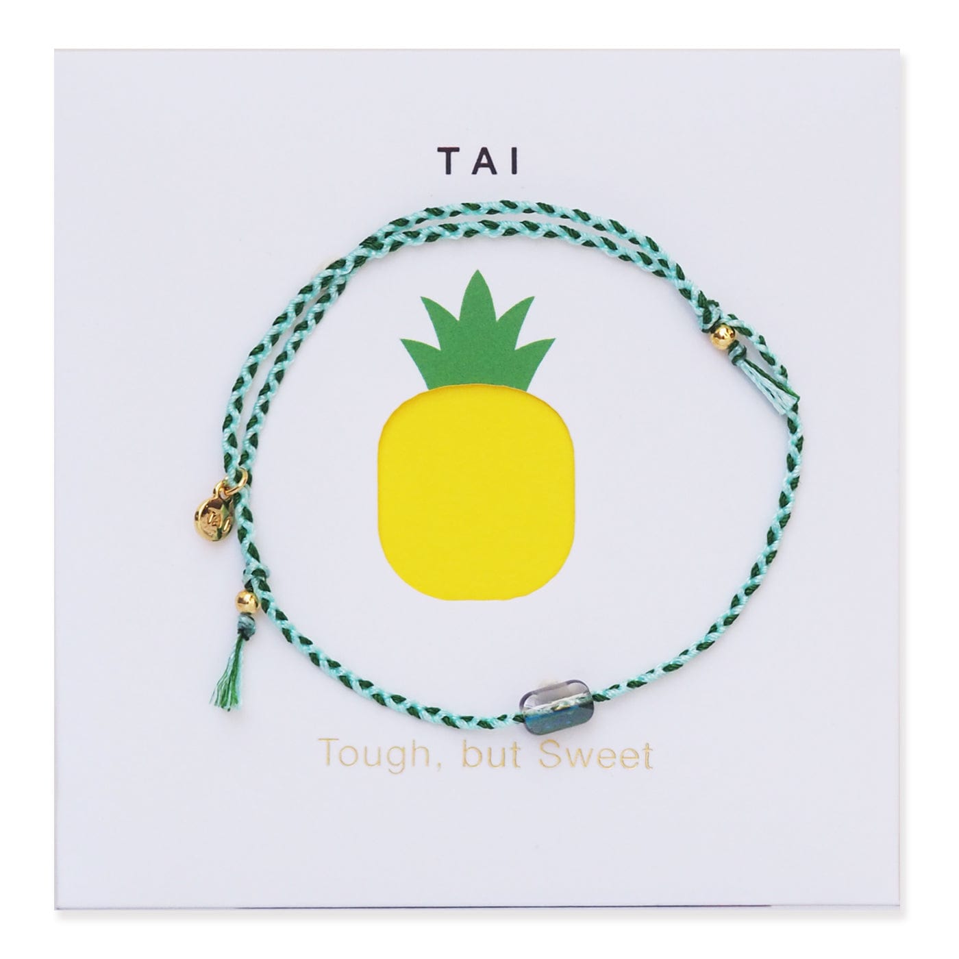 Handmade Beaded Cord Bracelet