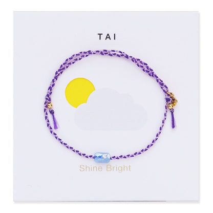 Handmade Beaded Cord Bracelet