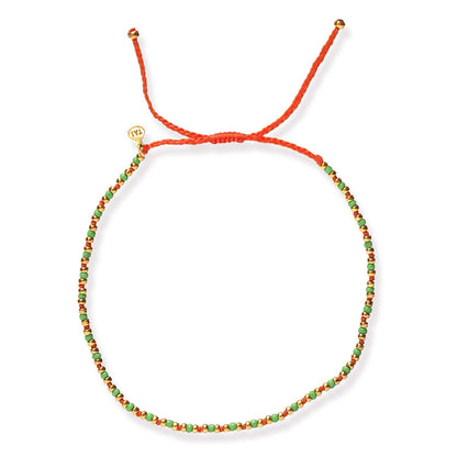 Handmade Bracelets With Gold Bead Accents