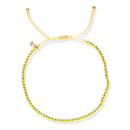 Handmade Bracelets With Gold Bead Accents