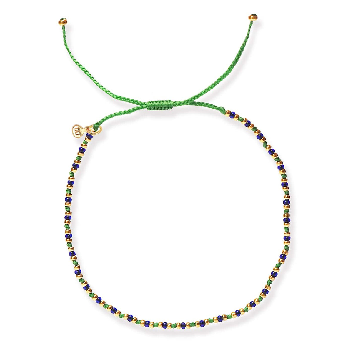 Handmade Bracelets With Gold Bead Accents