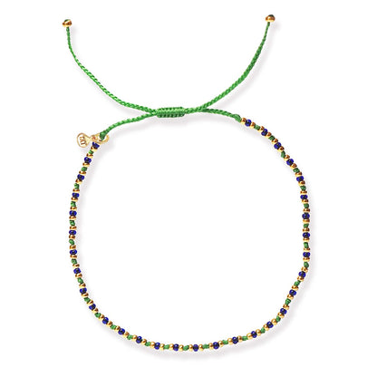 Handmade Bracelets With Gold Bead Accents