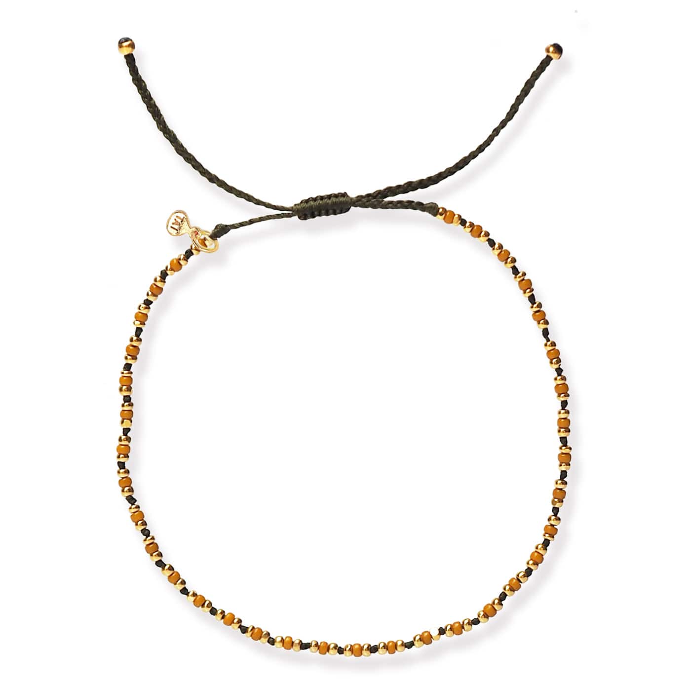Handmade Bracelets With Gold Bead Accents