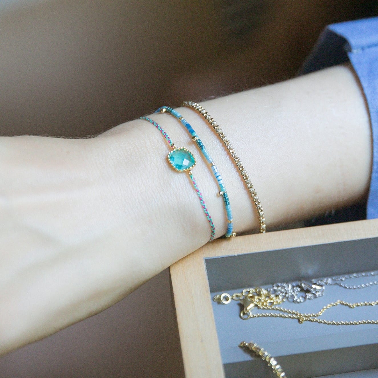 Handmade Woven Cord Bracelet