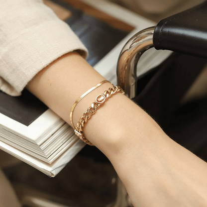 Herringbone Chain Bracelet