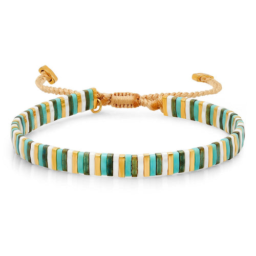 Coastal Tides Tila Beaded Bracelet