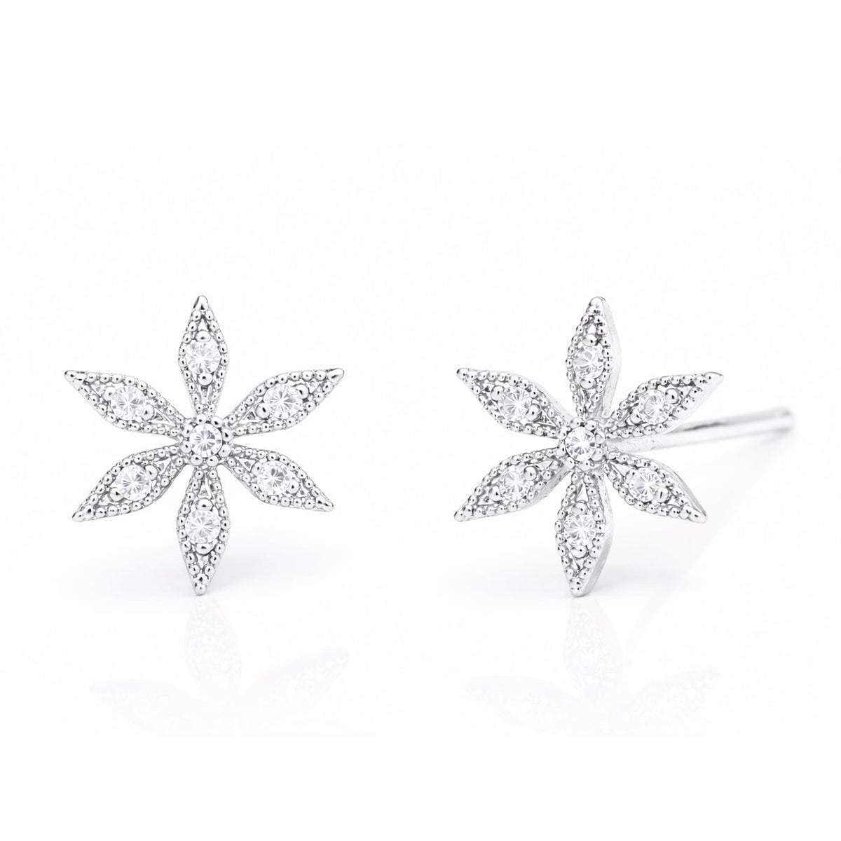 Flower Post Earring