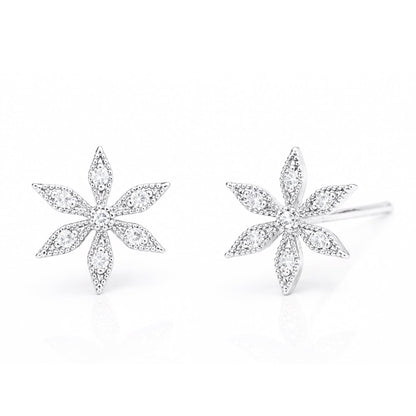 Flower Post Earring