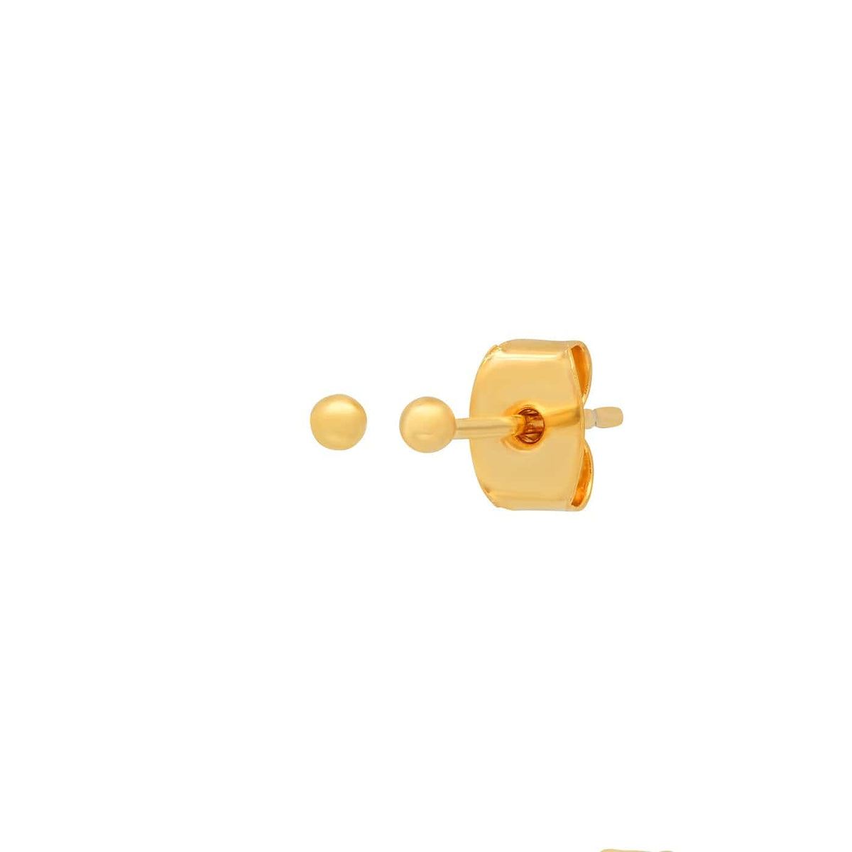 Gold Sphere Studs | 2mm