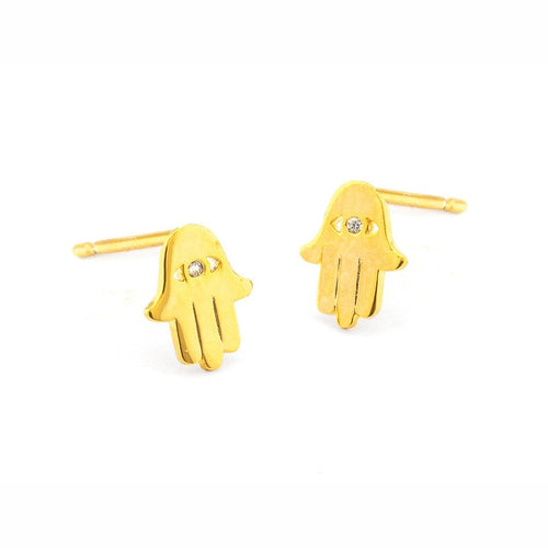 Hamsa Earrings