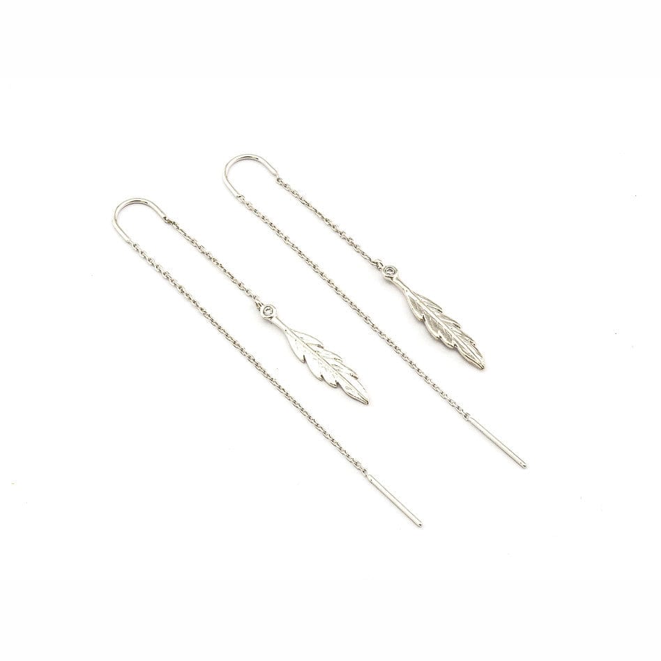 Leaf Threader Earring