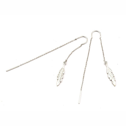 Leaf Threader Earring