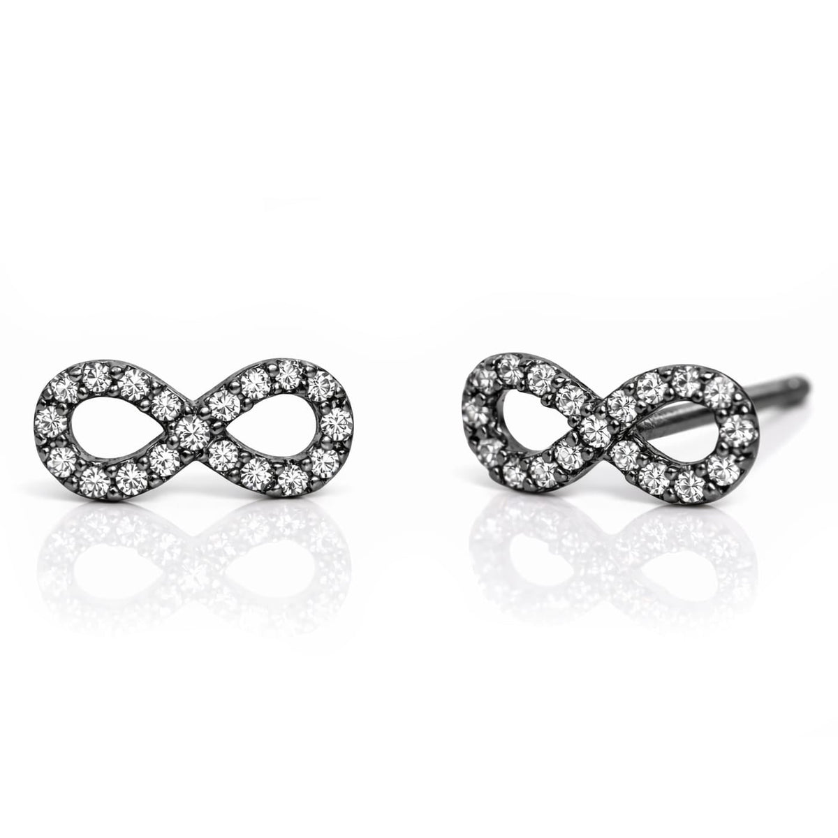 Mini Infinity Earrings