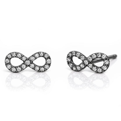 Mini Infinity Earrings