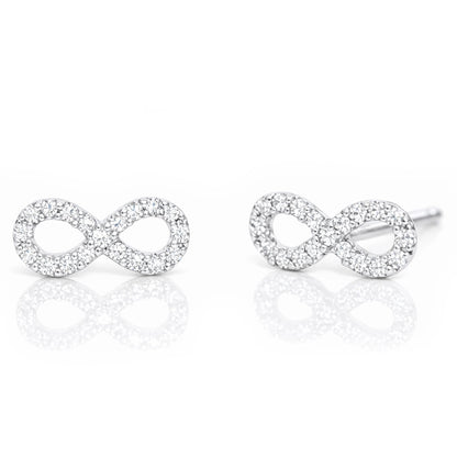 Mini Infinity Earrings