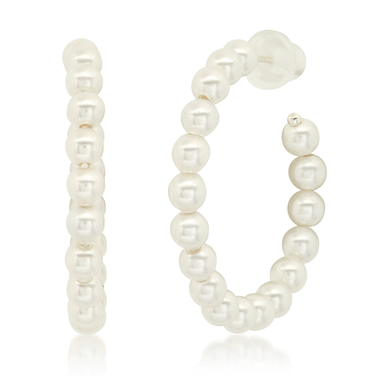 Pearl Hoops