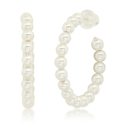 Pearl Hoops
