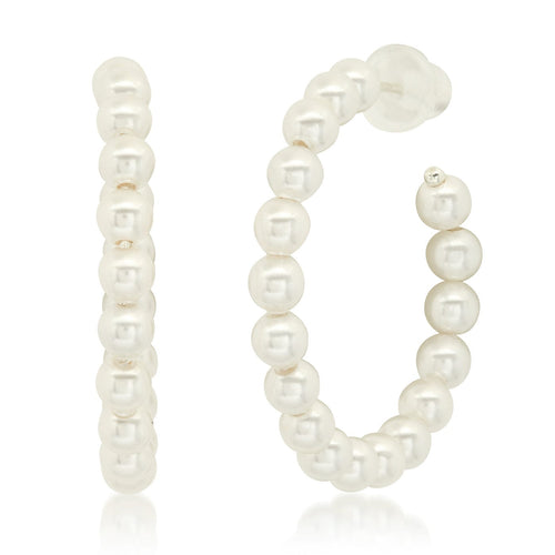 Pearl Hoops