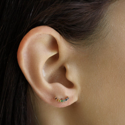 Rainbow Arc Stud