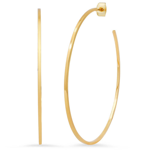 Classic Gold Hoops | XXL