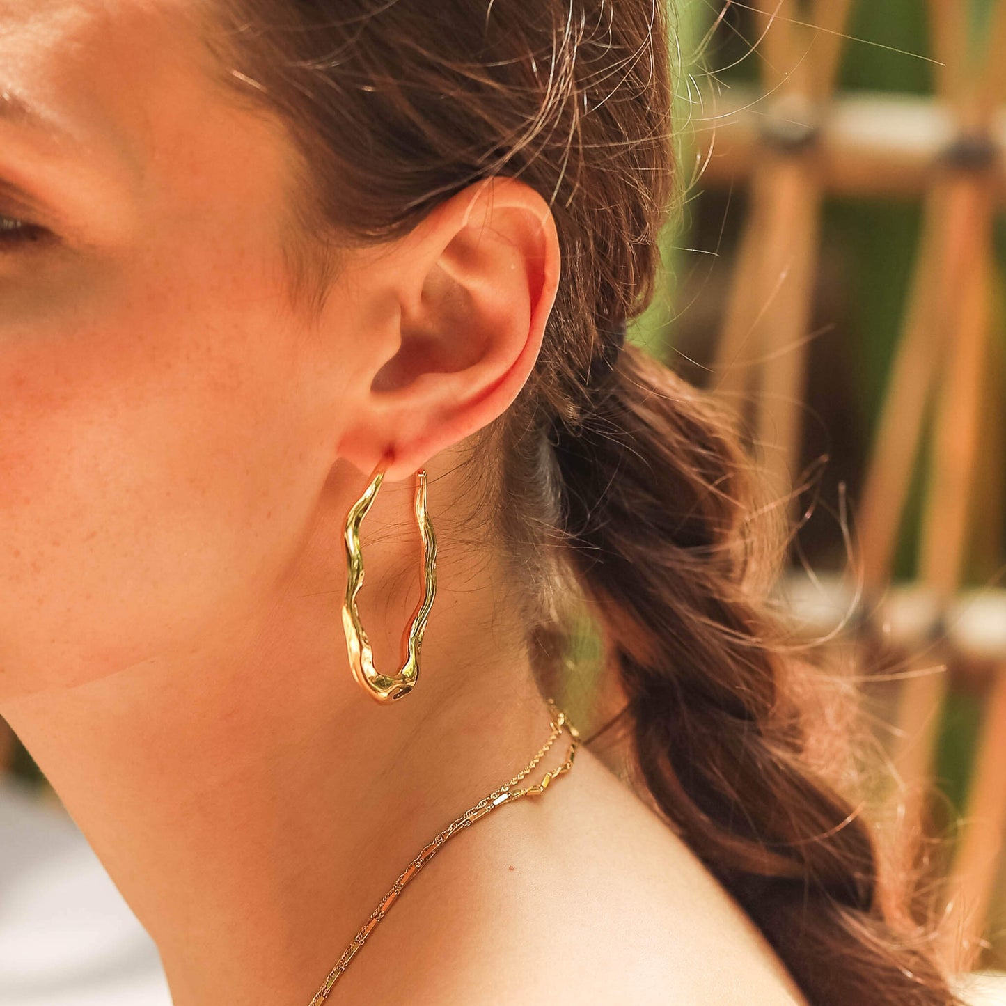 Wavy Hoops| 51mm