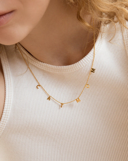 Cat Mom Charm Necklace