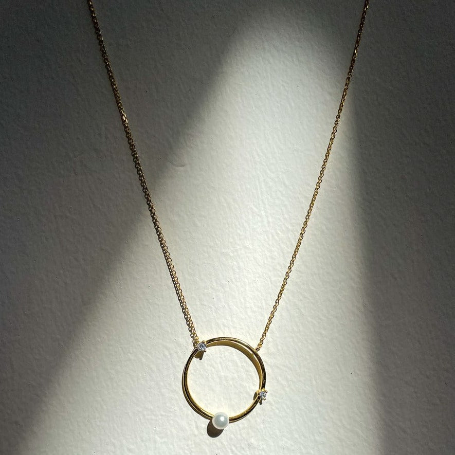 Sunbeam Medallion Necklace