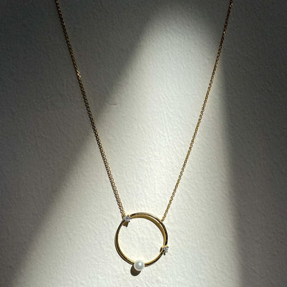 Sunbeam Medallion Necklace