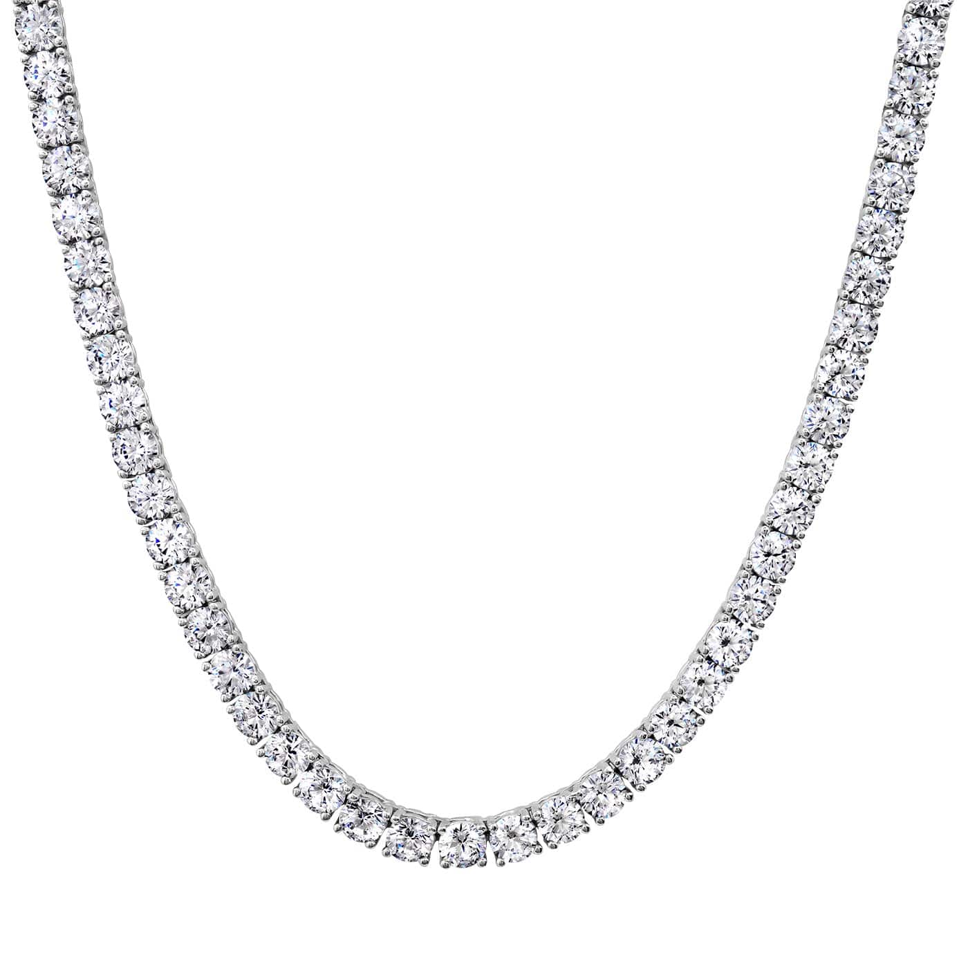 CZ Tennis Necklace - 4MM