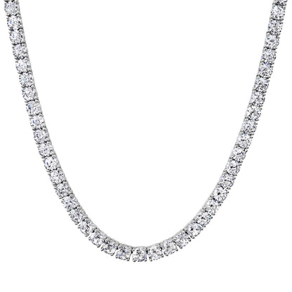 CZ Tennis Necklace - 4MM