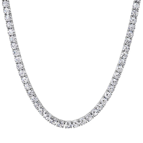 CZ Tennis Necklace - 4MM