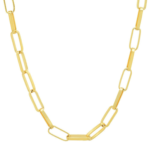 Gold Paper Clip Chain